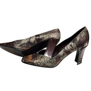 Proxy Pumps Size 5.5 B Made in Spain Leather Vintage